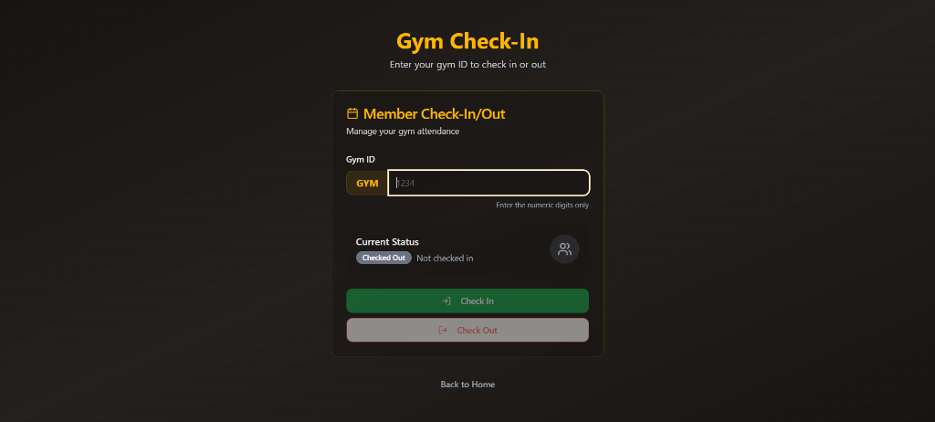 Check-In System